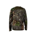 thumbnail image 6 of Mossy Oak Men's Long Sleeve Half-Zip Turkey Hunting Performance Camo Hoodie Pullover, Sizes S-3XL, 6 of 9