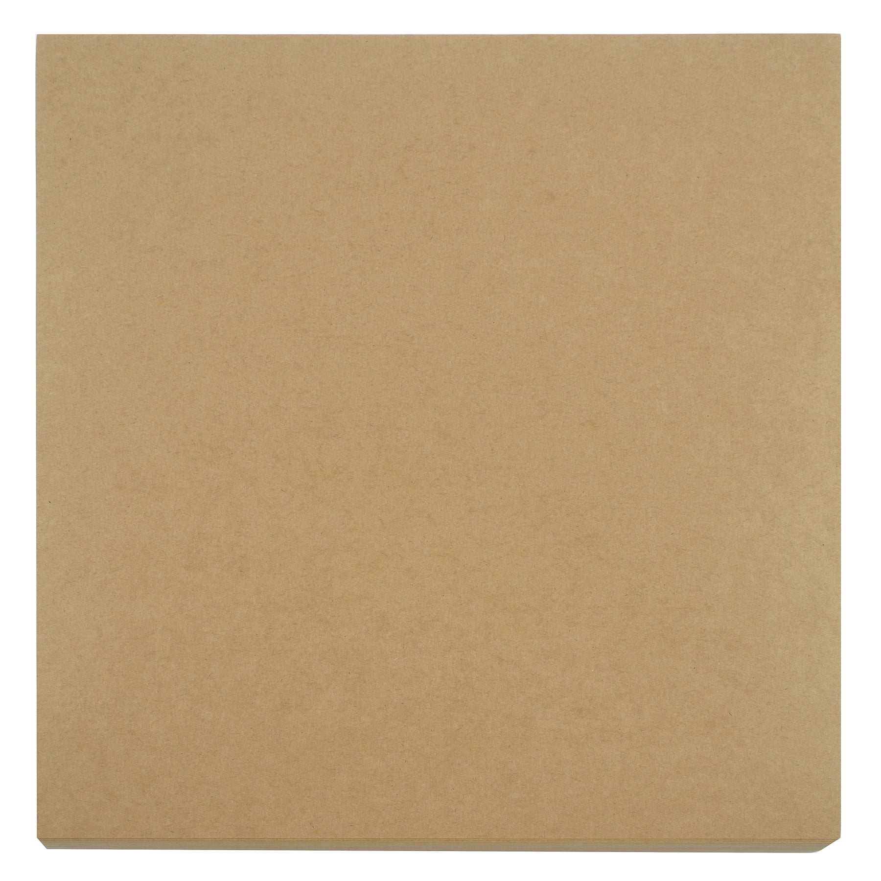 12" x 12" Kraft 65lb. Cardstock Paper Pack by Recollections - Acid and Lignin Free Paper for Scrapbooks - Arts & Crafts - 9 Pack