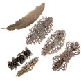 thumbnail image 1 of Here's a refined and professional product description based on the title you provided:\n\n \n\n**6pcs Vintage Hair Pins for Women – Elegant Copper Hair, 1 of 5