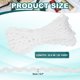 thumbnail image 2 of Uxcell RIC Rac Trim, Cinta de Flecos de Ondas para Manualidades de Costura Blanca, 2 of 7