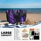 thumbnail image 5 of Easygdp Purple Plant White Tiger Bolsa de Viaje de Playa de Gran Capacidad, Bolsa Tote Perfecta para la Playa, Escapadas de Fin de Semana y Viajes, 5 of 7