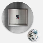 Designart 1 in Coastal Wall Clock