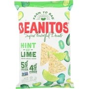 Beanitos WhiteBean Lime Seasalt Chips, 5 OZ (Pack of 6)