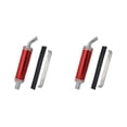 thumbnail image 1 of Riwesomey Silenciador de escape universal para motocicleta de 2 ciclos Eficiente y duradero Rojo Rojo 2piezas, 1 of 4