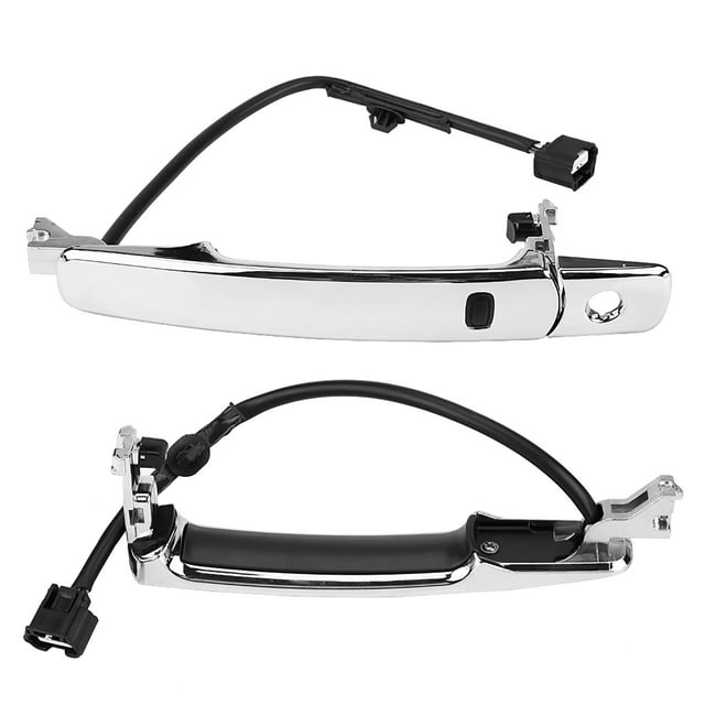 Manija de puerta exterior delantera izquierda Jadeshay cromada para Nissan Rogue 2010-2013
