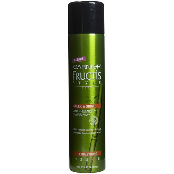 Garnier Fructis Style Anti-Humidity Hairspray Sleek & Shine 8.25 oz (Pack of 3)
