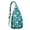 Greenish-blue-20, variant on Unicorn Fantasy Sling Backpack – Mystical Rainbow Crossbody Bag for Teens, Lightweight Travel Shoulder Bag for Hiking & Everyday Use