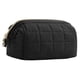 thumbnail image 5 of Bolsa de maquillaje portátil para mujeres y niñas, organizador de almacenamiento multiusos de gran capacidad, neceser para cosméticos, organizador de Negro, 5 of 8