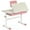 Pink, variant on Barara King Computer Desk,Study Desk,Height-Adjustable Kids Desk with Tilt Desktop and Book Stand-Blue