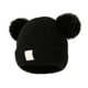 thumbnail image 1 of Lindo gorro de punto para bebé con bordado de doble corazón y doble ovillo de lana | Gorro de invierno suave y cálido para bebés y niños pequeños | Accesorio cómodo y acogedor para recién nacidos, 1 of 5