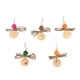 thumbnail image 2 of Juguetes para pájaros Reduce el aburrimiento Bola de ratán colgante para pájaros juguetes para rechinar los dientes resistente a las mordeduras para loros ANGGREK Otros, 2 of 8