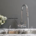thumbnail image 4 of Westbrass Robinet de Distributeur d'Eau Chaude 4 en 1 avec Réservoir Instantané, Chrome, 4 of 6
