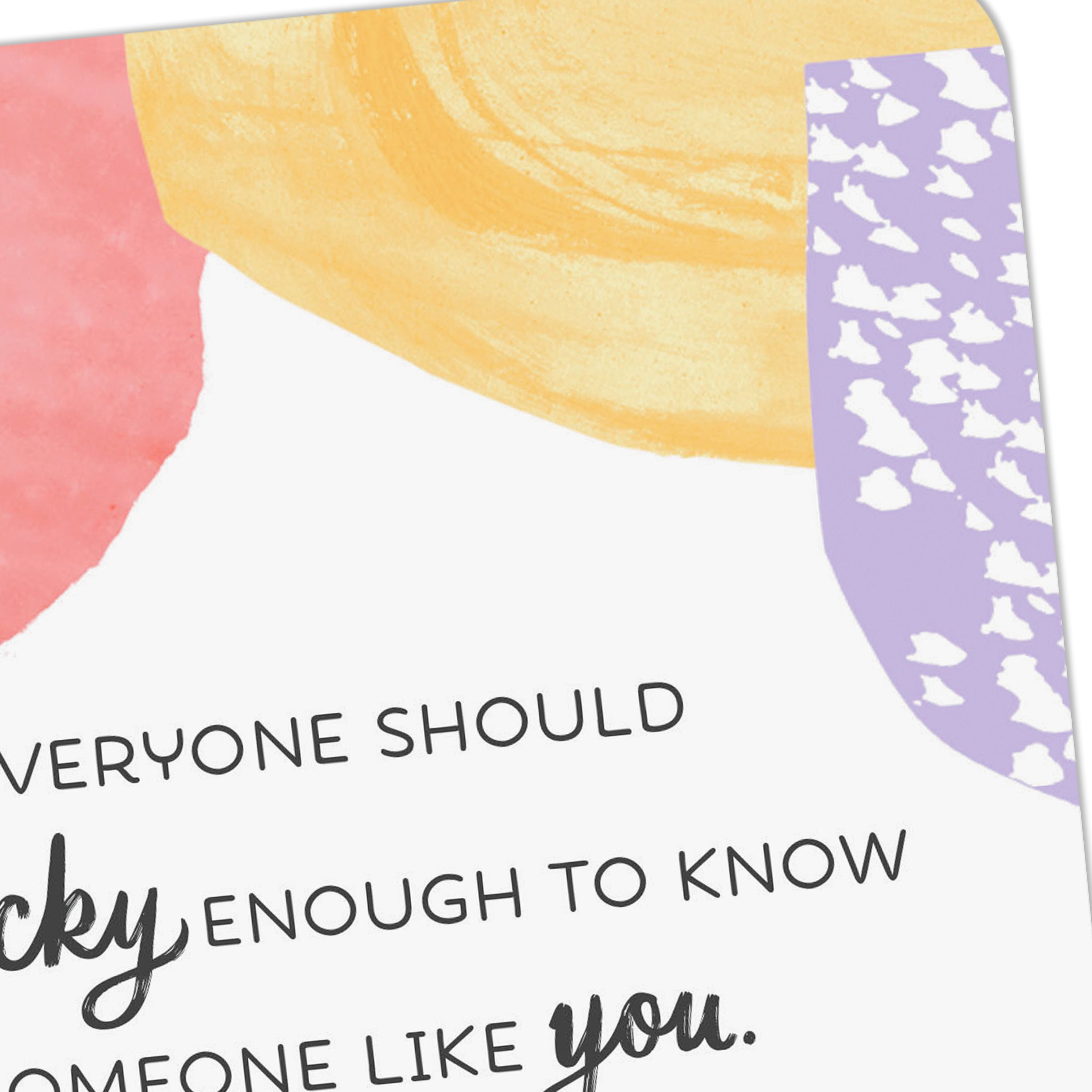 Hallmark Just Because Thank You Card (Lucky to Know You)