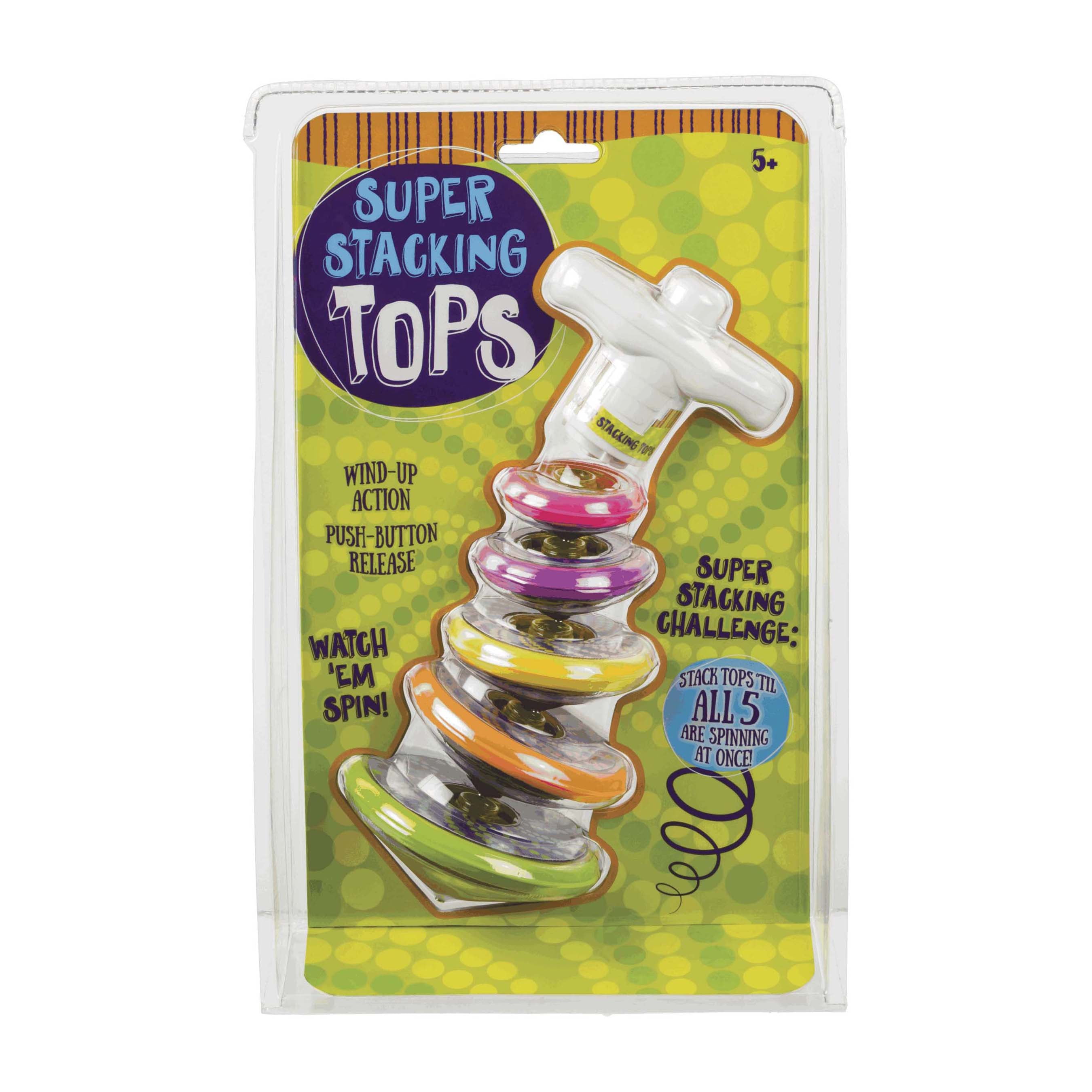 stackable spinning tops