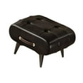 thumbnail image 4 of Taburete para cambiar zapatos, mueble estable, elegante, práctico y cómodo. Negro, 4 of 9