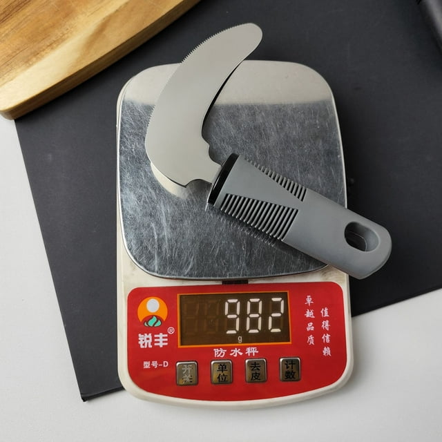 Shisuyan Adaptive Eating Utensils: Stainless Steel Elderly Anti-Shake Steak Cutter for Hand Tremors Rehabilitation Training