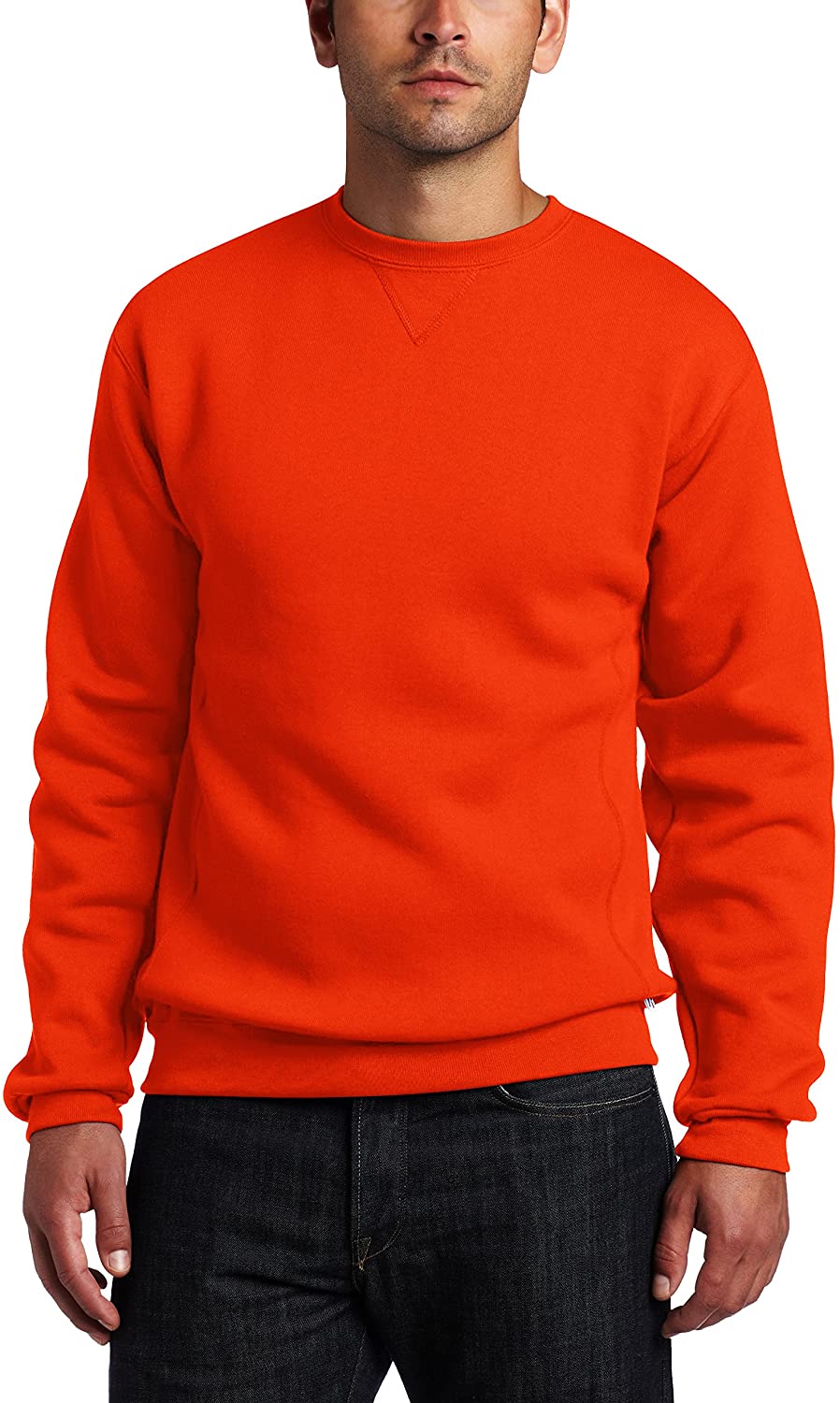 orange sweatshirt mens