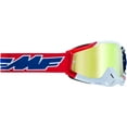thumbnail image 2 of Fmf PowerBomb US of A Goggles (One Size Fits Most, US of A / True Gold Lens), 2 of 2