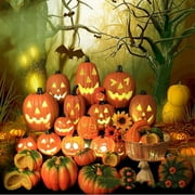 Halloween Decoration Clearance! Halloween Pumpkin Decorations, Halloween Decor, Halloween Led Pumpkin Lights Light Up Jack O Lantern Pumpkin Figurine Lantern for Indoor Outdoor