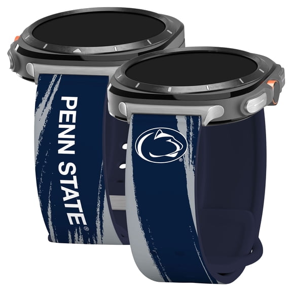 Penn St HD Paint Stripe Unisex Watch Band for Samsung Galaxy Watch Ultra 47mm (Long)