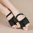 thumbnail image 6 of HYwys Ladies Lyric Dance Shoes Practice Yoga Shoe Foot Thongs Footundeez for Modern Dance Socks Gymnastic Sandals Ballet (Fuse,36), 6 of 6