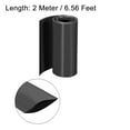 thumbnail image 3 of Unique Bargains Heat Shrink Tubes 110mm Flat Width Wrap for Dual Layer 18650 2 Meter Black, 3 of 4