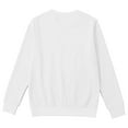 thumbnail image 4 of SUXIAN Oversized Hoodie Girls Long Sleeve with Pocket Drop Shoulder for Teen Cute Loose Fit White 7-8 Years, 4 of 5