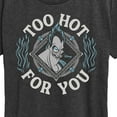 thumbnail image 3 of Disney Villains - Hades Too Hot For You - Women's Short Sleeve Graphic T-Shirt, 3 of 5