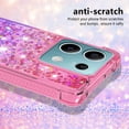 thumbnail image 3 of Funda para Xiaomi Redmi Note 13 5G Transparente con Brillos Carcasa Protectora Antigolpes con Glitter Brillante, 3 of 5