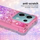 thumbnail image 3 of Funda para Xiaomi Redmi Note 13 5G Transparente con Brillos Carcasa Protectora Antigolpes con Glitter Brillante, 3 of 5