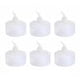 thumbnail image 1 of Velas de té LED sin llama, 6 uds., iluminación alimentada por batería, velas de pilar parpadeantes coloridas, decoración de fiesta Hugtrwg Para estrenar, 1 of 8