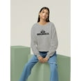 thumbnail image 2 of Call Me Bad Influencia Sweatshirt Women -Smartprints Designs, Female 3X-Large, 2 of 4