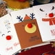 thumbnail image 1 of Xihbxyly Ofertas de Outlet Liquidación de Exceso de Existencias Muñeco de Nieve con Nariz de Bola de Pelo Tarjeta de Felicitación Navideña Tarjetas Navideñas Tarjeta de Felicitación Navideña, 1 of 6