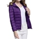 thumbnail image 4 of Parkas de manga larga para mujer, color liso, manga larga, cremallera, bolsillo, chaqueta ligera de algodón, blusa para mujer, 4 of 8