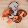 thumbnail image 2 of Cartoon Squirrel Ears Shape Headband & Tail Kids Halloween Costume Supplies zhangyuxiang LED, 2 of 2