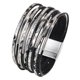 thumbnail image 4 of Pulsera para mujer Premium Fashion Fácil de usar Regalo con cierre magnético Versátil Negro, 4 of 9