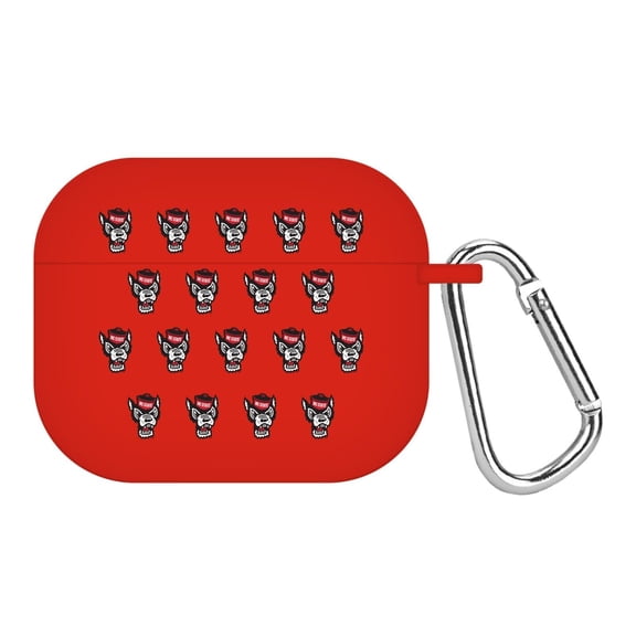 North Carolina State Wolfpack HD Case Cover Compatible with Apple AirPods Gen 3 (Repeating) by Affinity Bands