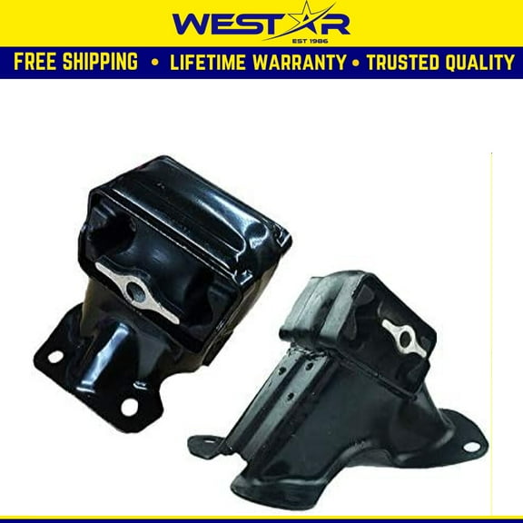 Fits 2005-2010 Jeep Commander/Grand Cherokee 3.7L Front Motor Mount Set : A5529, A5541