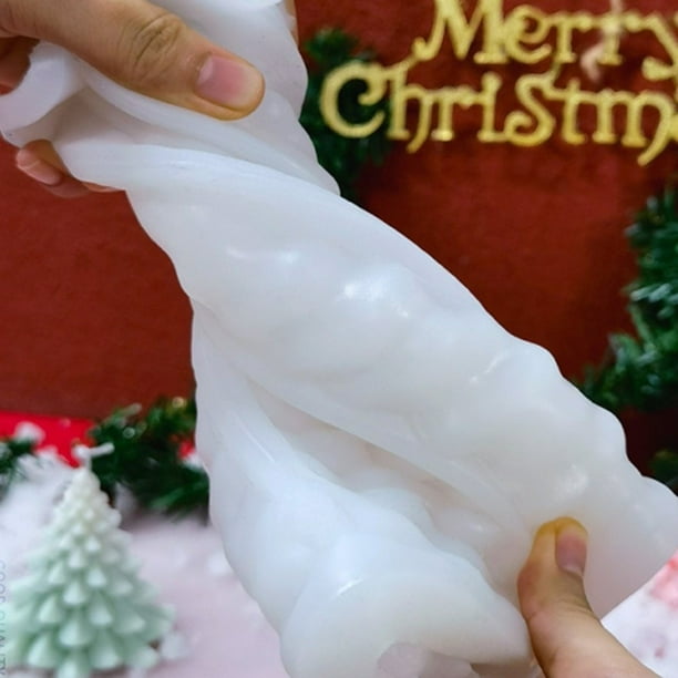 Bougeoir De Sapin De Noël Bricolage, Moule En Silicone, Ornement De Noël Ci-après, Moules En Plâtre, Résine Regina, Artisanat De Bougie, Décoration De Maison Exécutif