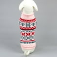 thumbnail image 3 of Moocorvic Pet Sweaters for Small Medium Cats Dogs, Fall Winter Warm Dog Clothes Christmas Coat for Girls Boys Dog Puppy Cat, 3 of 3