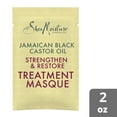 thumbnail image 2 of SheaMoisture Jamaican Black Castor Oil Strengthen & Restore Paraben Free Treatment Masque For Dry Hair Travel Size, 2 oz, 2 of 4