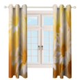 thumbnail image 3 of Sunflower Modern Window for Living Room Curtains for Child Bedroom Kitchen Decor Blinds Drapes, 3 of 7
