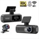 thumbnail image 2 of Mini Cámara de Salpicadero para Coche con WiFi 4K, DVR, Lente Dual Delantera y Trasera, Caja Negra de 1080P, Visión , Monitor de Estacionamiento, 2 of 5