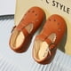 thumbnail image 1 of Zapatos de cuero de verano para niños y niñas, zapatos retro con agujeros y suela suave para niños, zapatos casuales, 1 of 5