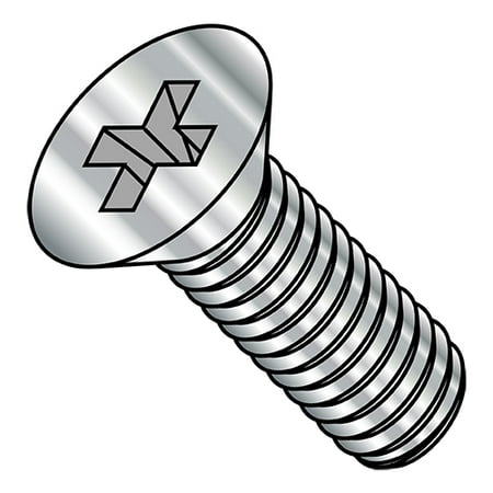 

M2.5-0.45X5 Din 965 Metric Phillips Flat Machine Screw Full Thread 18 8 Stainless Steel (Pack Qty 2 000) BC-M2.55MPF188