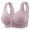 Gray, variant on CALAFEBILA Push up Bras for Women Wirefree Front Closure Bras Comfortable Full Figure Bras