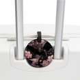 thumbnail image 3 of Bats 2pcs PU Leather Round Bag Tags Suitcase Handbag Tags with Privacy Cover and Name ID Tag for Travel Luggage, Handbags, Backpacks, School Bags, 3 of 6