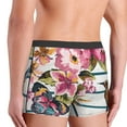 thumbnail image 5 of Bingfone Bird And Floral Men'S Underwear - Casual Stretch Boxer Briefs-Large, 5 of 9