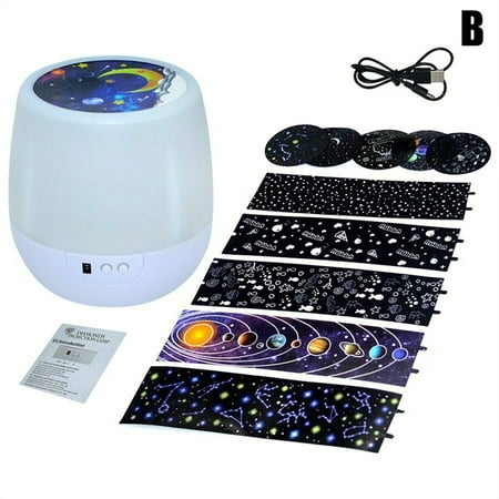 

Alextreme LED Starry Sky Projector Light Starry Dream Projection Lamp for Home Bedroom(B)