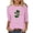 #0086-Pink, variant on Pounoo St Patricks Day 3/4 Sleeve Tops for Women St. Pattys Irish Lucky Shamrock Sequin Shirts Outfit Festival Tops Green Clover Clothes Gift